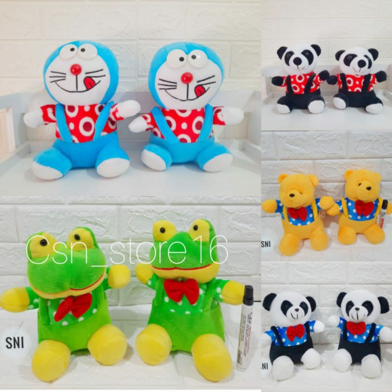 Boneka Animal Baju Jojon Sni Ukuran 25cm / Toko Boneka Jumbo