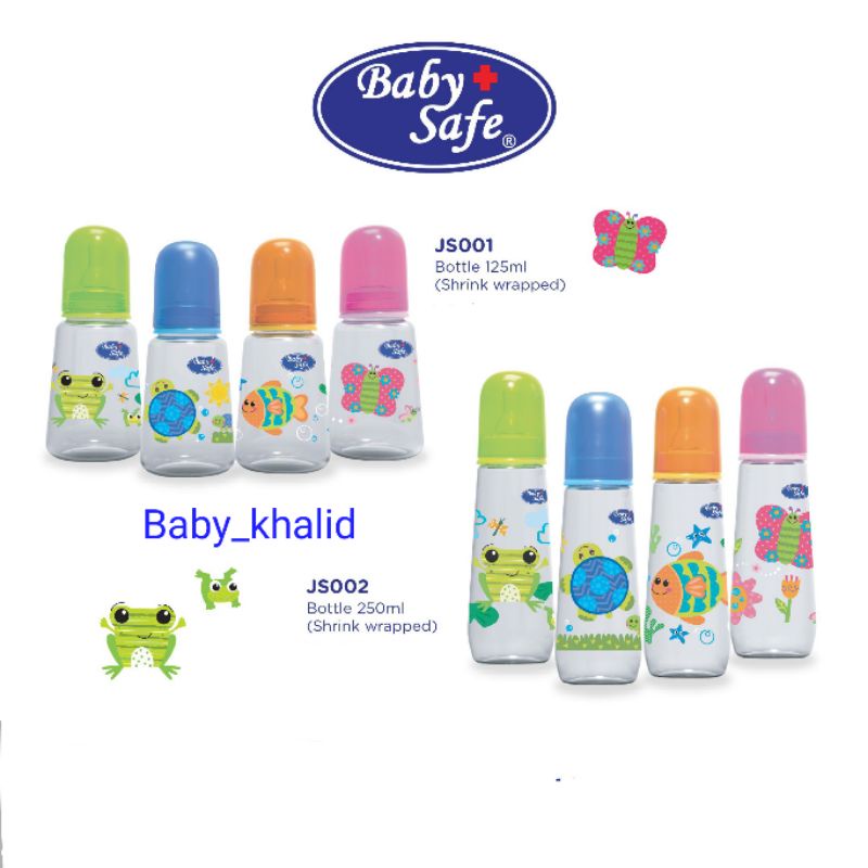 Baby Safe JS001 JS002 Botol Susu Bayi Standard Slimneck