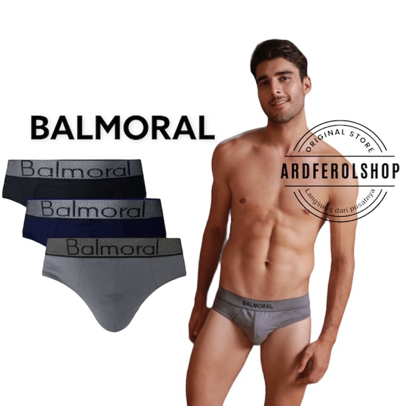 Balmoral Celana Dalam Pria Brief CD A 032 / Celana Dalam 3 pcs