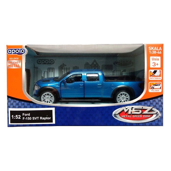Apolo MSZ 1:43 Ford F150 Raptor Blue