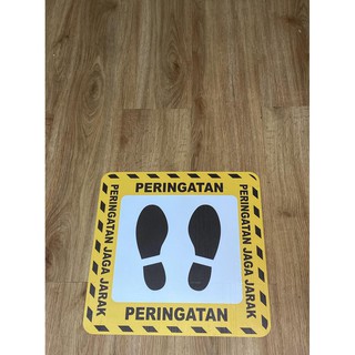 Sticker Lantai Jaga Jarak Uk 38 5X38 5Cm Shopee Indonesia Sticker Lantai Jaga Jarak Uk 38 5X38 5Cm Shopee Indonesia