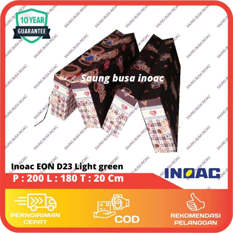 INOAC Kasur Lipat Busa Inoac no.1 size 200 x 180 x 20 cm