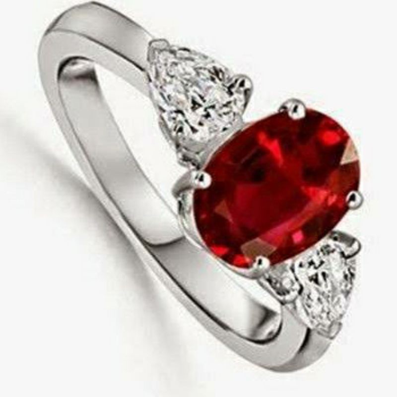 Cincin Batu Merah Delima