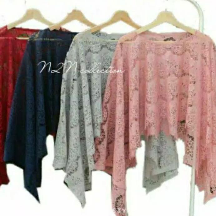 Model Baru BAJU KONDANGAN / CAPE BRUKAT RENDA GLITER /  ATASAN BROKAT TERMURAH