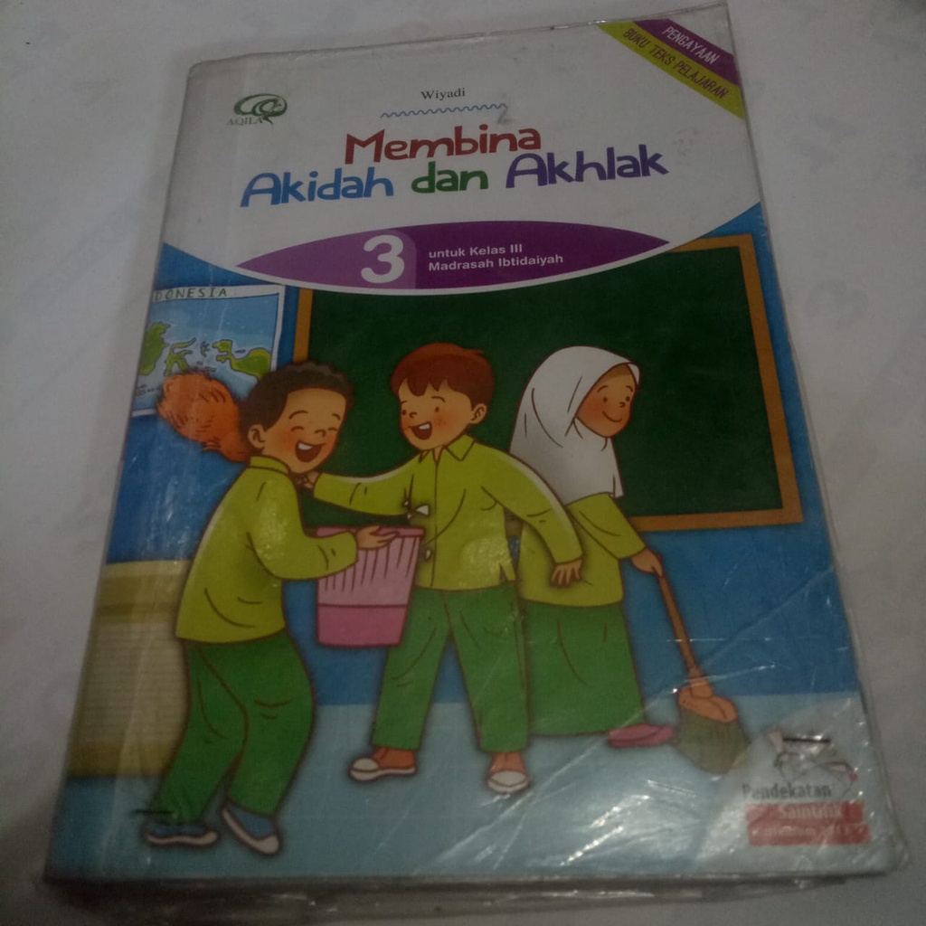 [BEKAS] Buku Membina Akidah dan Akhlak 3 untuk Kelas 3 MI - Aqila Tiga Serangkai Original