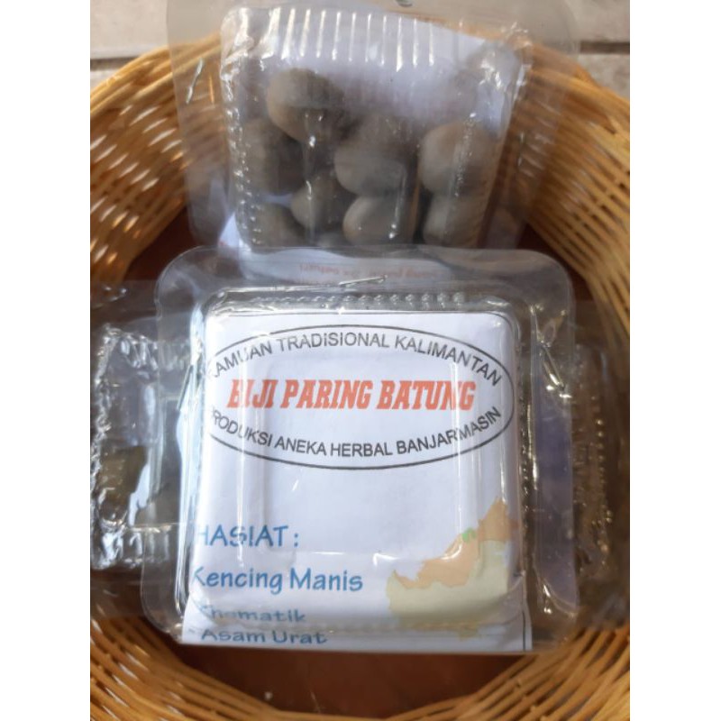 

Biji paring Batung ramuan tradisional Kalimantan