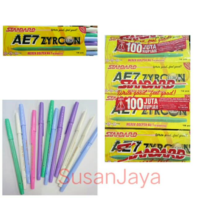 

Standard Bolpen AE7 ZYRCON