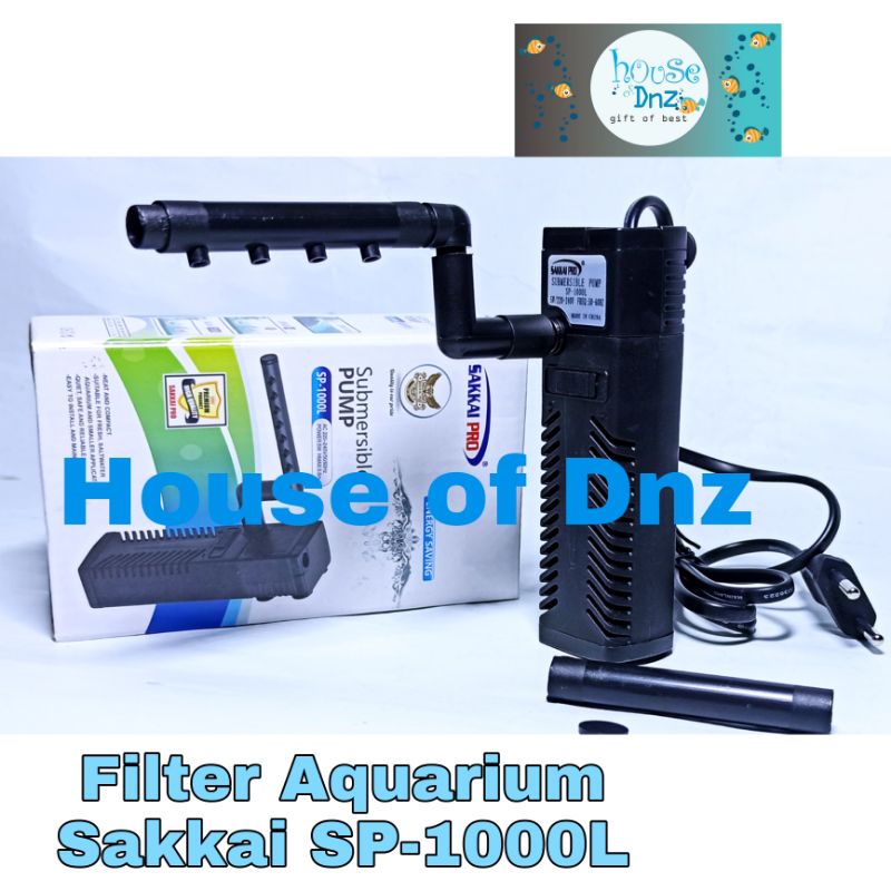 Jual Filter Aquarium Kecil Sakkai Pro SP 1000L Pompa Sakai Pro SP1000