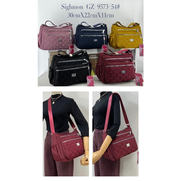 SIGHMON Tas Selempang Wanita Import Tas Slempang Fashion Korea Original Sling bag Trendy Waterproof