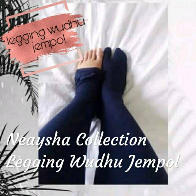 Legging wudhu jempol Terbaru dari Neaysha Collection bahan spandek rayon super...