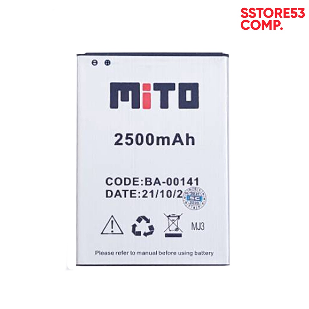 Batre Baterai battery ori mito plus / A37 / BA00141 Original 100%