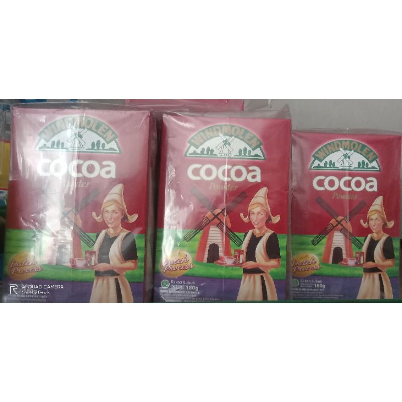 

windmolen cocoa 180 gram