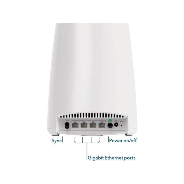 NETGEAR RBS50 Orbi Tri Band Mesh WiFi Satellite Certified Renew