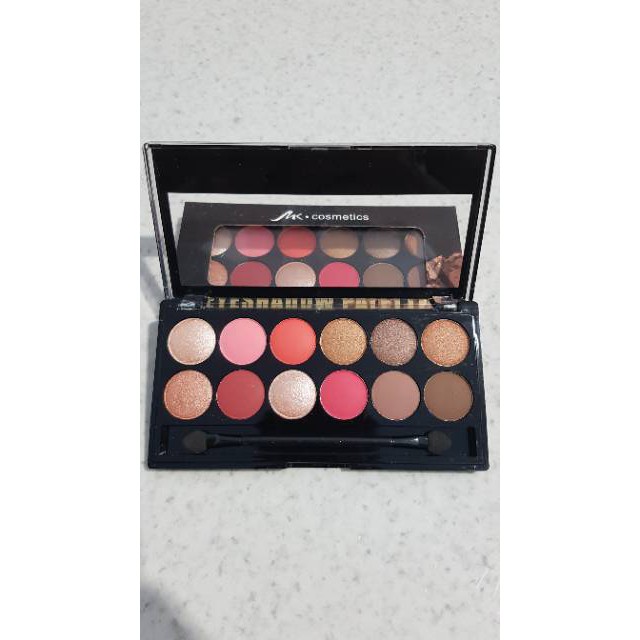 Eye shadow pallet Padat isi 12 warna