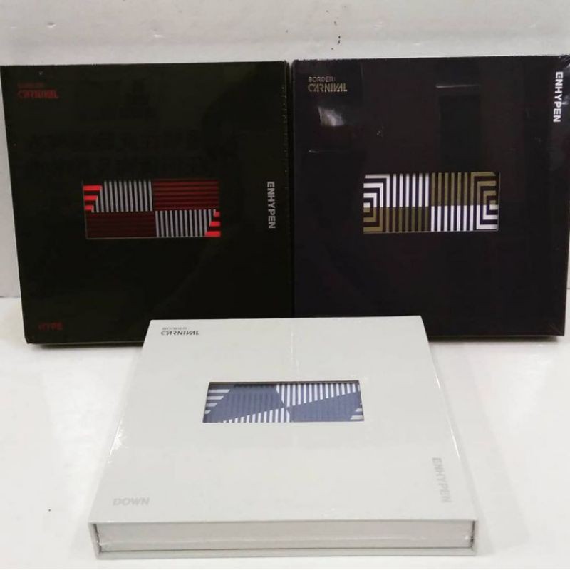 READY STOCK ALBUM ENHYPEN BORDER CARNIVAL