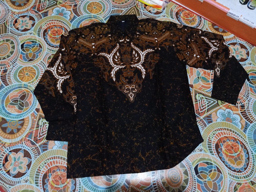 Ajibhanu Kemeja Batik Pria Full Furing Katun Primisima Batik Solo Batik Pria Eksklusif Modern