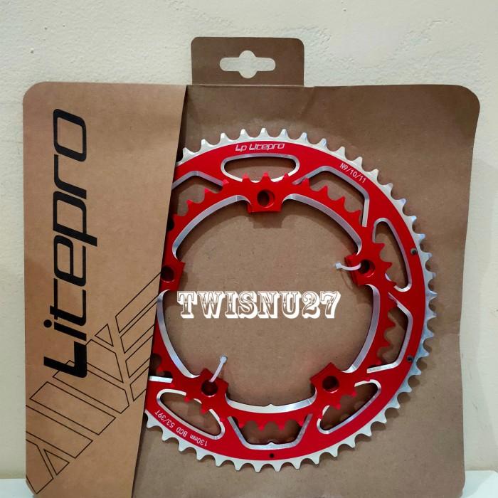 Part | Chainring Double Litepro 53/39T 53 39 T Bcd 130