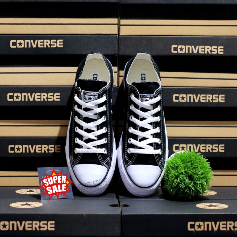 Discount Murah Converse Allstar Sepatu Sekolah Sepatu Pria Wanita Convers ALL STAR CLASSIC LOW OX Cowok Cewek Sneakers Casual Sekolah 1:1 ORIGINAL