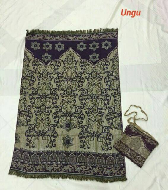 Sajadah turky traveling /oleh oleh haji dan umroh /souvenir