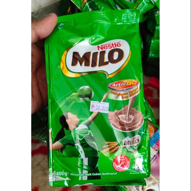 

MILO NESTLE 400grm /grosir 27.500