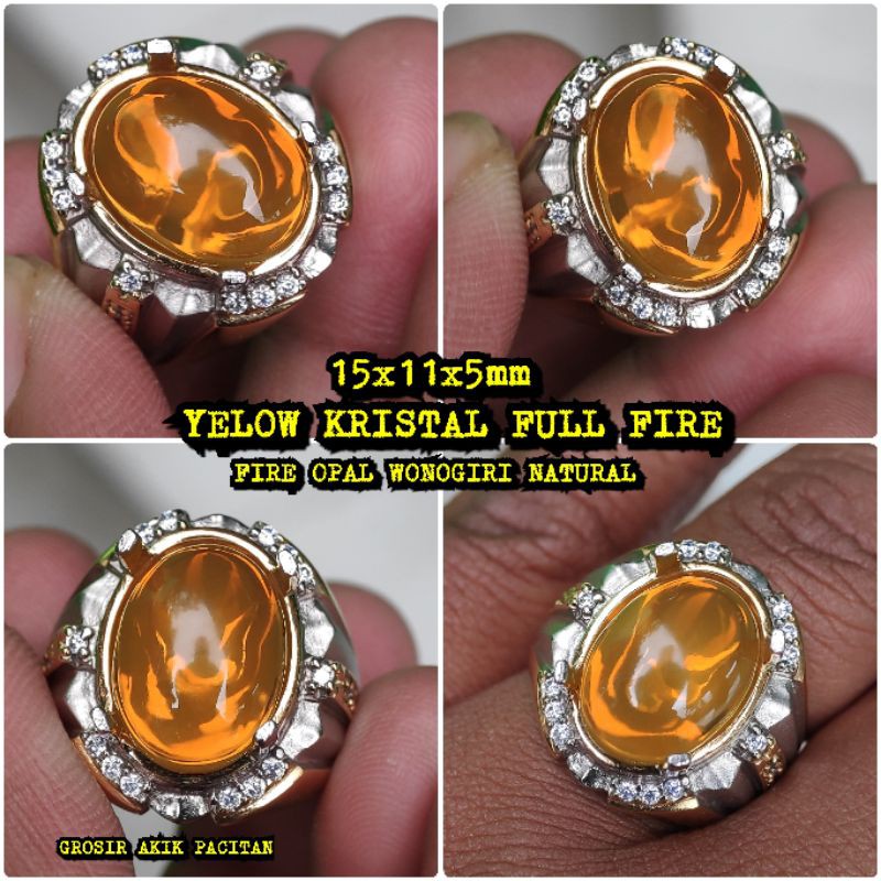 FULL KOCLAK API FIRE OPAL WONOGIRI NATURAL UKUR KANTORAN SEDANG