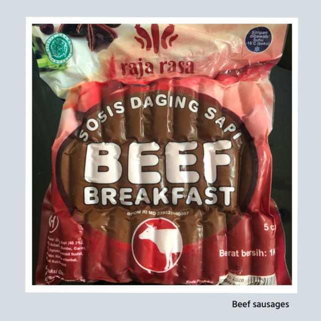 

Sosis sapi 1 kg