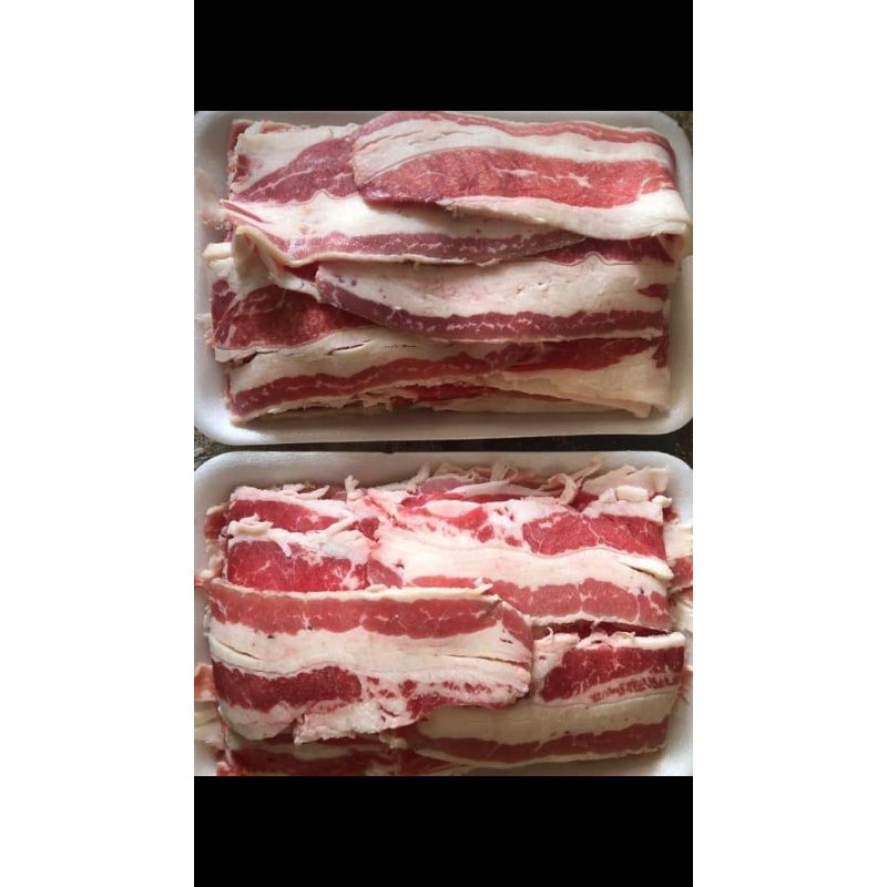 

BEEF SLICE LEMAK(SHORTPLATE) BEEF SLICE NON LEMAK