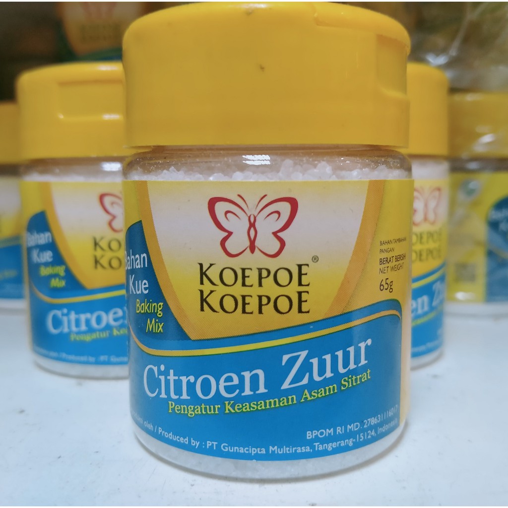 

Citroen Zuur Koepoe Koepoe 65gr