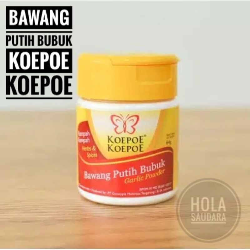 

Koepoe Koepoe Bawang Putih Bubuk/Garlic Powder 64gr