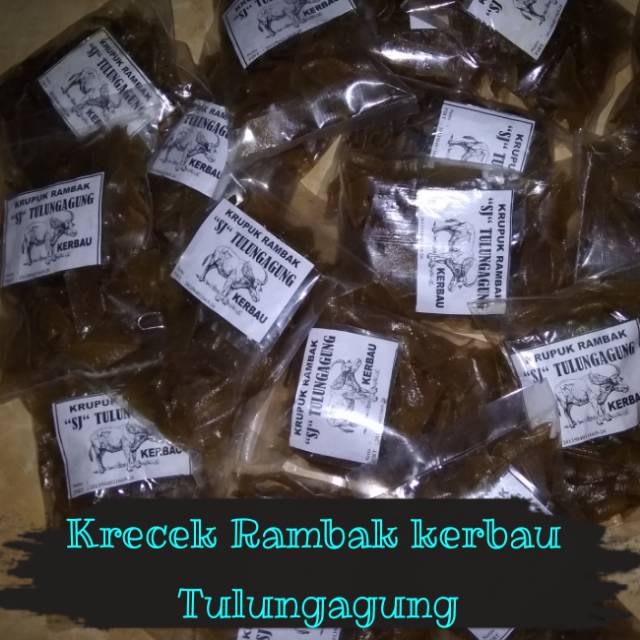 

Krecek Rambak kerbau Tulungagung 250 gr