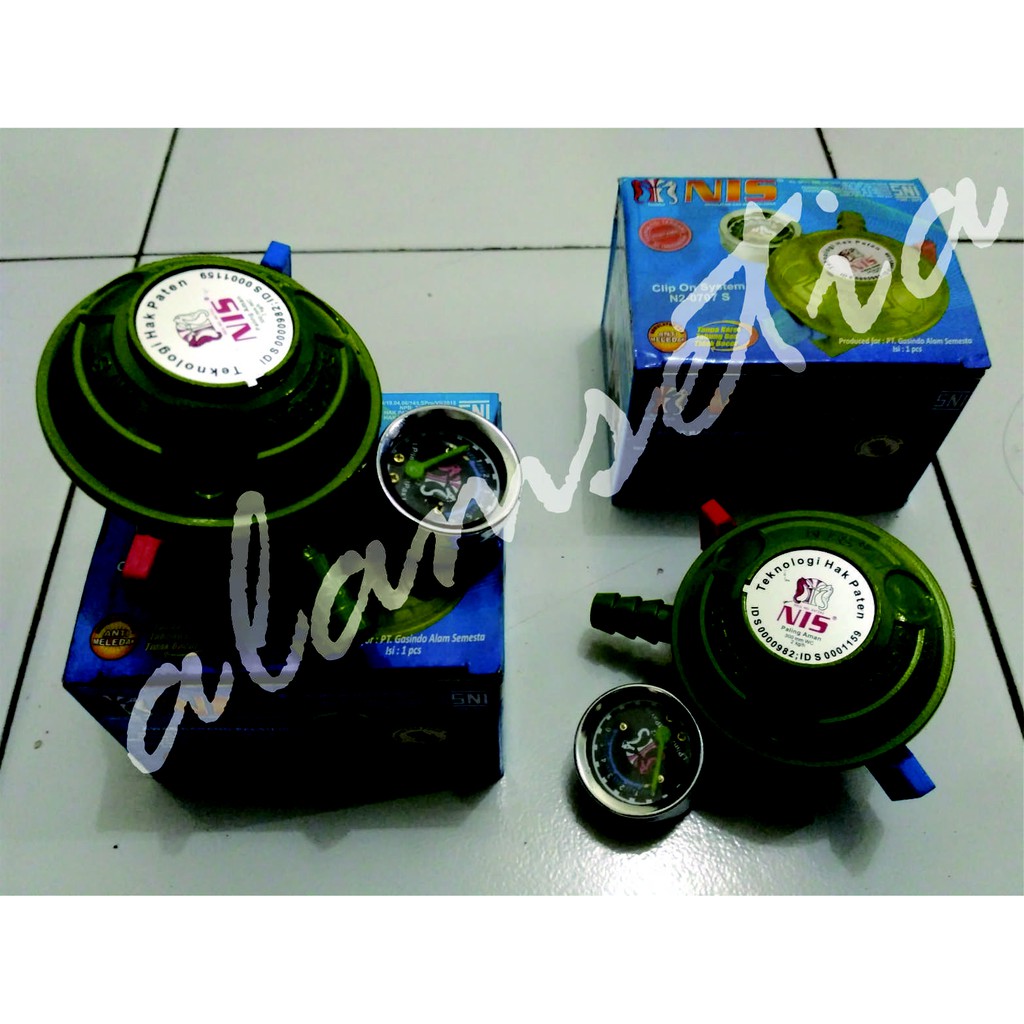 Regulator Gas NIS Double Lock