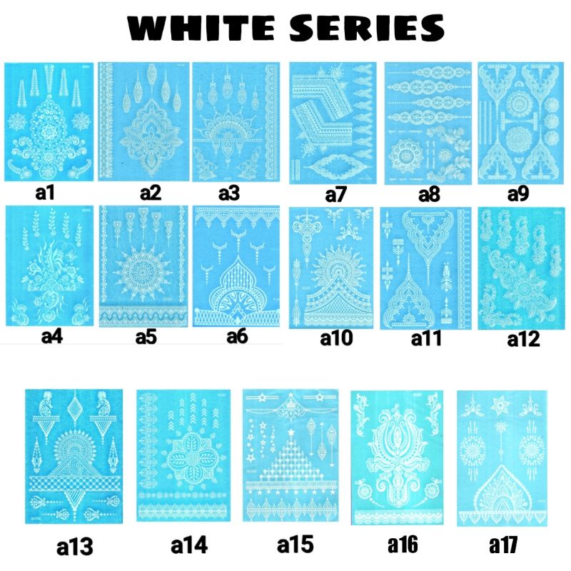 HENNA INSTAN / HENA TATTO PENGANTIN / FREE GLITER-1