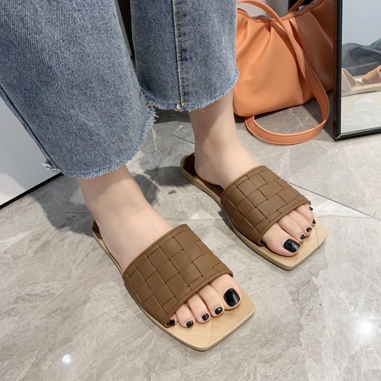 Bisa COD Simple Woven Style Flip Flops 1568