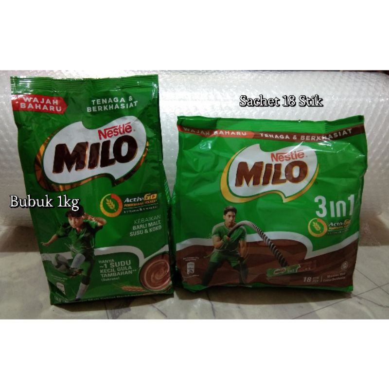 

Milo Malaysia / Milo Bubuk / Milo Import / Susu Cokelat / Susu Bubuk / Milo Cokelat / Milo Bubuk