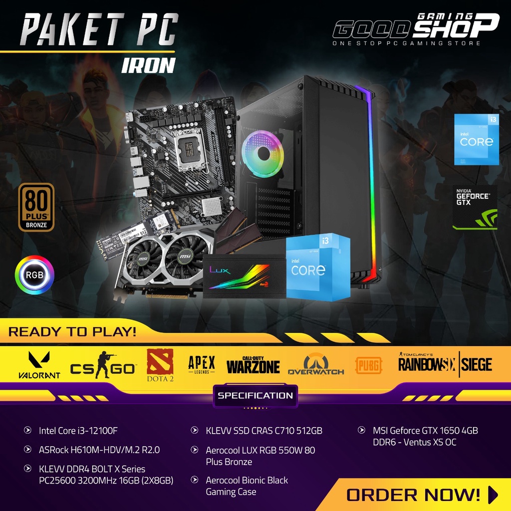 Paket PC Iron