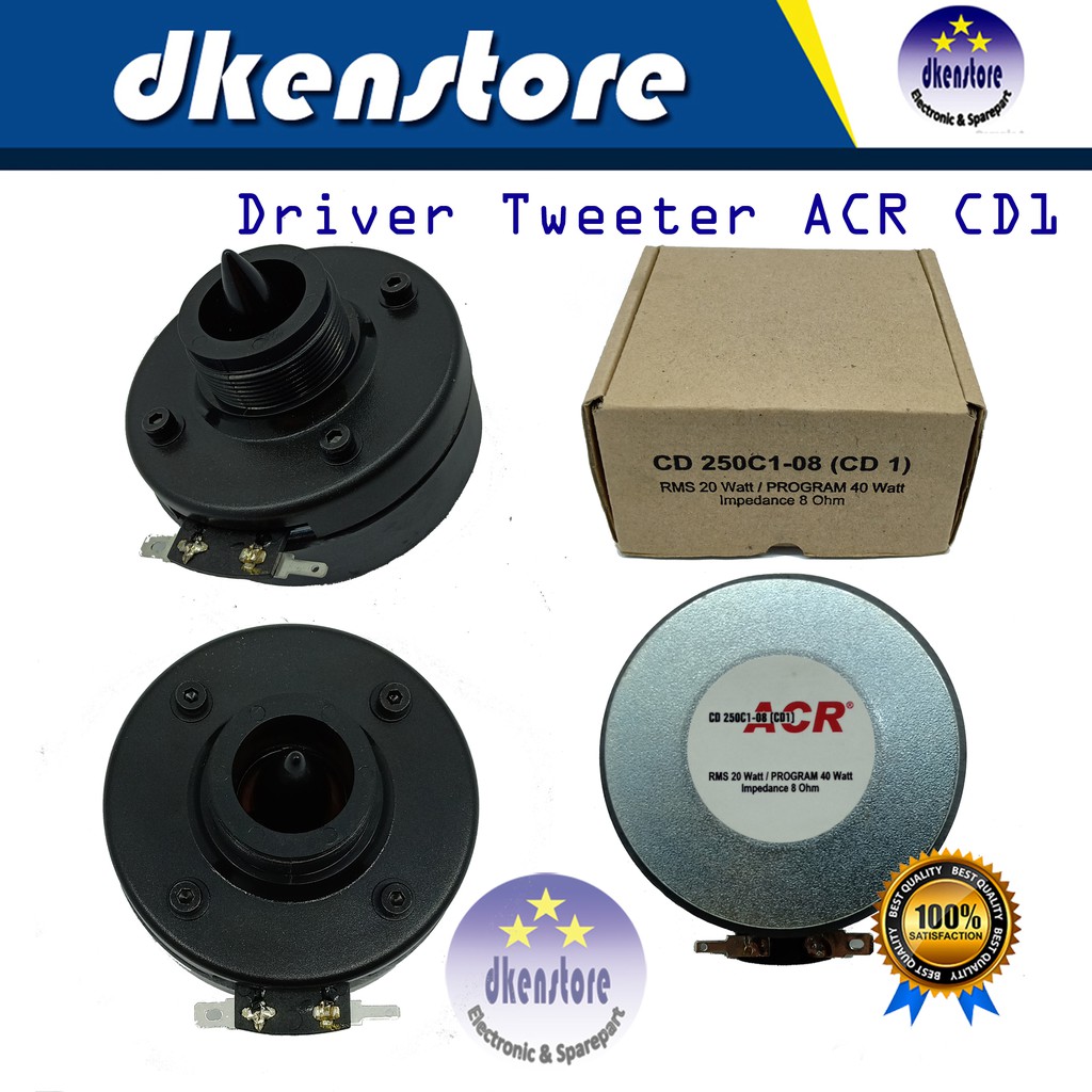 Driver Tweeter ACR CD1 CD250C1-08 compression driver twiter sound