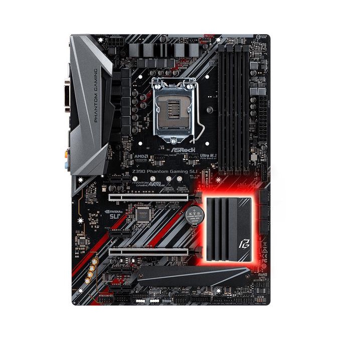 TERMURAH ASROCK Z390 Phantom Gaming SLI ( LGA , Z390 ,DDR4 )