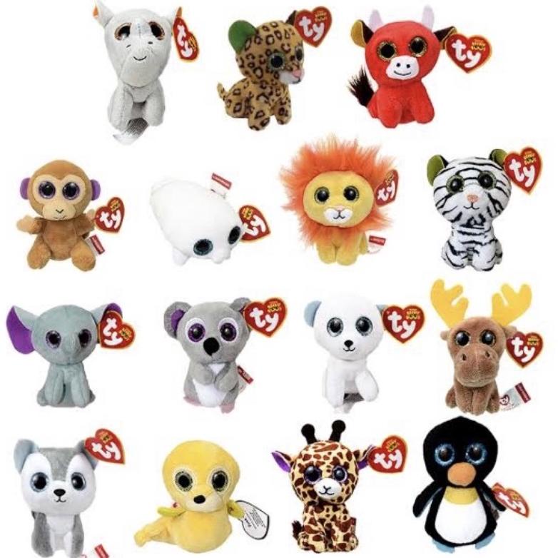 Teenie Beanie Boos TY Plush Original Series (Boneka TY Kecil)