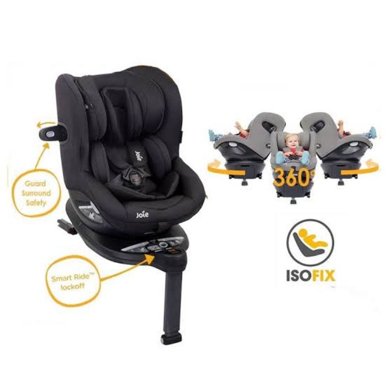 Carseat Joie Meet Arc 360 / Carseat Joie Spin 360 Isofix / Kursi Mobil Anak