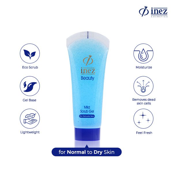 INEZ MILD SCRUB GEL(KULIT KERING)