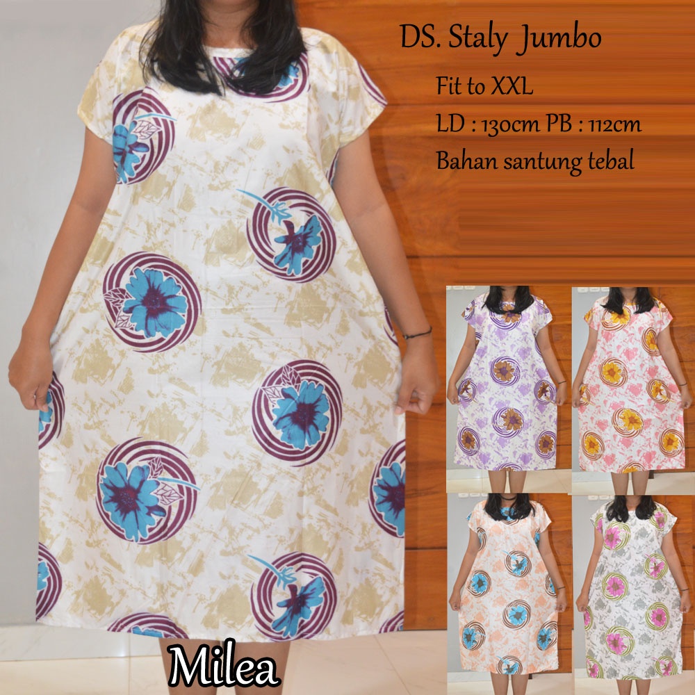 Daster Jumbo staly LD 130cm || Daster murah