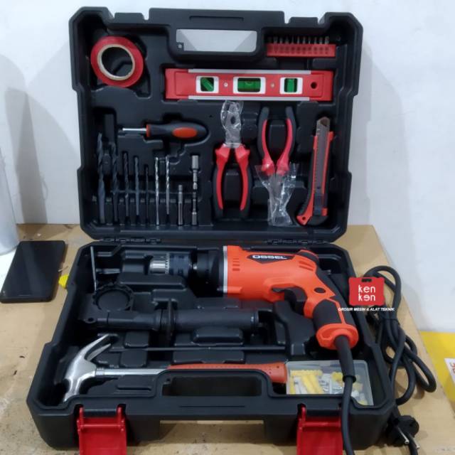 Bor Listrik Bor13mm Bor Tembok 13mm Ossel