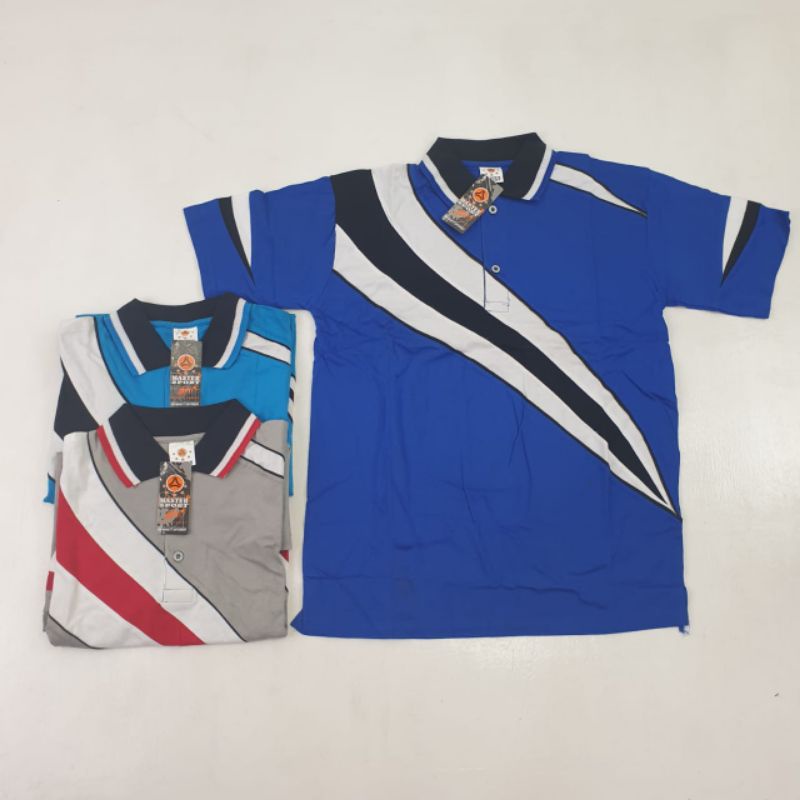 Baju Atlet Kaos Dewasa Olahraga Guru Atasan Training Lengan Pendek MASTER SPORT