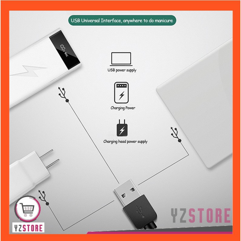 Pengering Kutek Kuku Gel 36W Lampu UV LED Nail Art Dryer Panda Design YZ15 Dazzle Mini-1