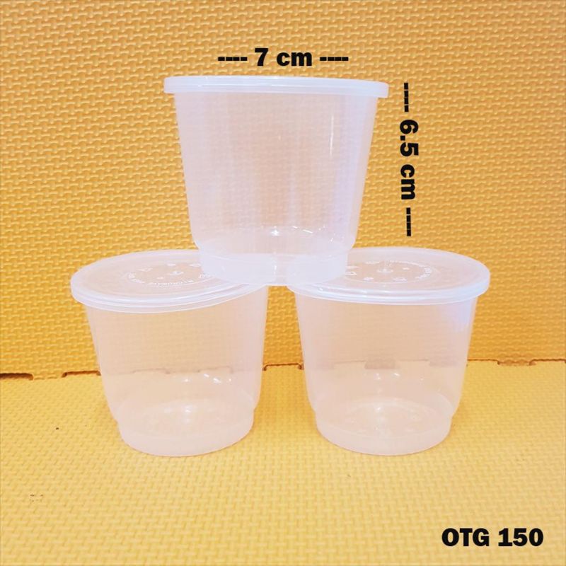 Thinwall Cup Puding 150 ml Cup Pudding 150 ml Isi 25 Pcs