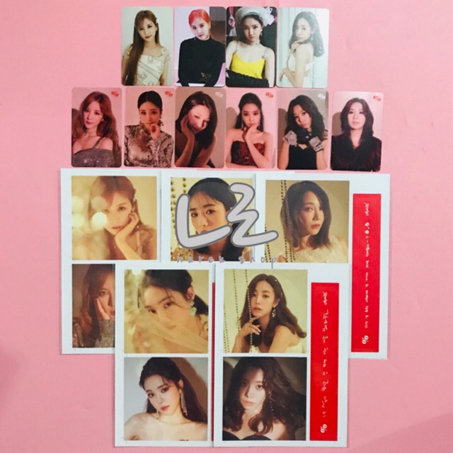 APINK - Percent (Photocard Transparent / %% Message Card : Chorong Bomi Eunji Naeun Namjoo Hayoung)