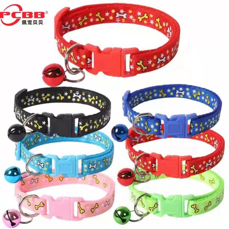 Kalung Kucing/Anjing Motif Tulang