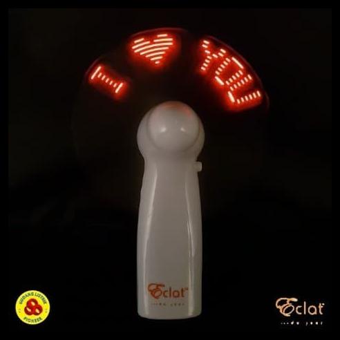 Led Mini Fan Merah Isi Pesan I Want You To Know That I Love You Eclat