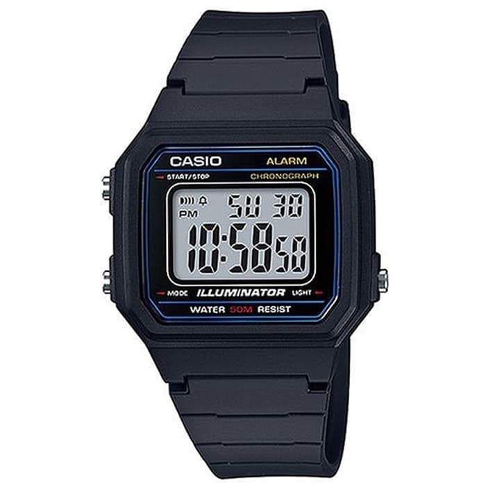 CASIO W 217H W-217H ORIGINAL GARANSI RESMI