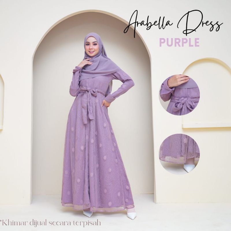 Arabella dress set hijab square ORI bysharleen